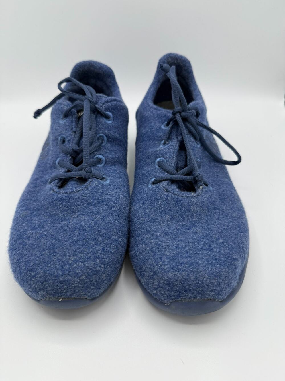 Giesswein Merino Runners Wool Sneakers Mens 45 US 12.5 Blue Lace Up Low Top